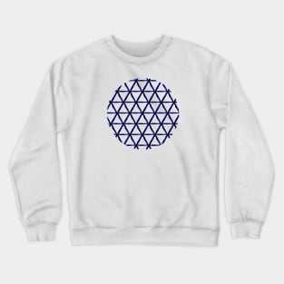 Shibori hexagon Crewneck Sweatshirt